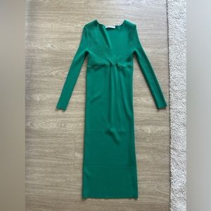Wrap front knit dress size S from Zara. Worn once